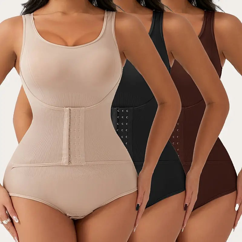 Fitness Waist Tummy Reducer Floral Body Shaper