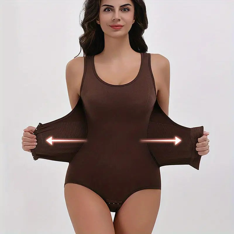 Fitness Waist Tummy Reducer Floral Body Shaper