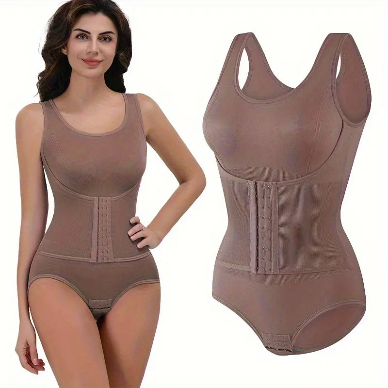 Fitness Waist Tummy Reducer Floral Body Shaper