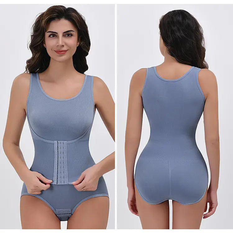 Fitness Waist Tummy Reducer Floral Body Shaper